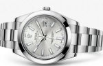 Rolex Datejust II 41mm Replica Watch SS Oyster Silver Face AAA+